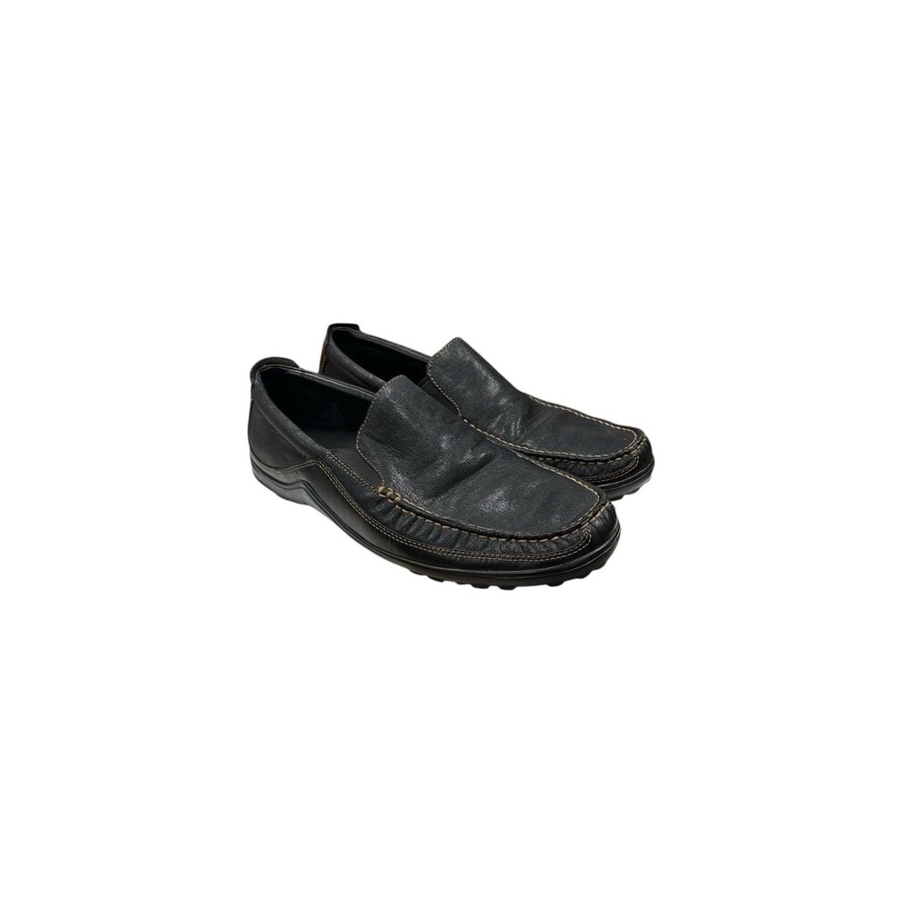 Cole Hann Shoes Mens 11 M Tucker Casual Slip On Venetian Loafer C03557 Black